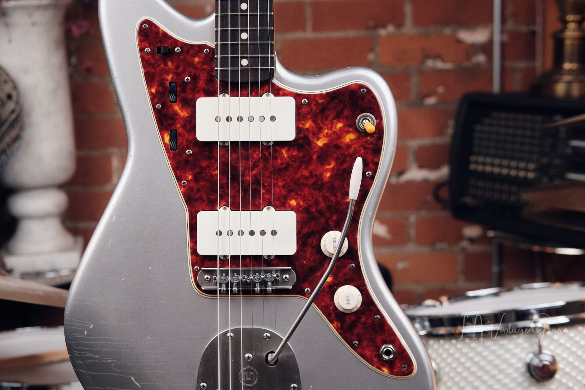 Lelah Custom Guitars 37JM - Inca Silver with Avanguard! - Image 5