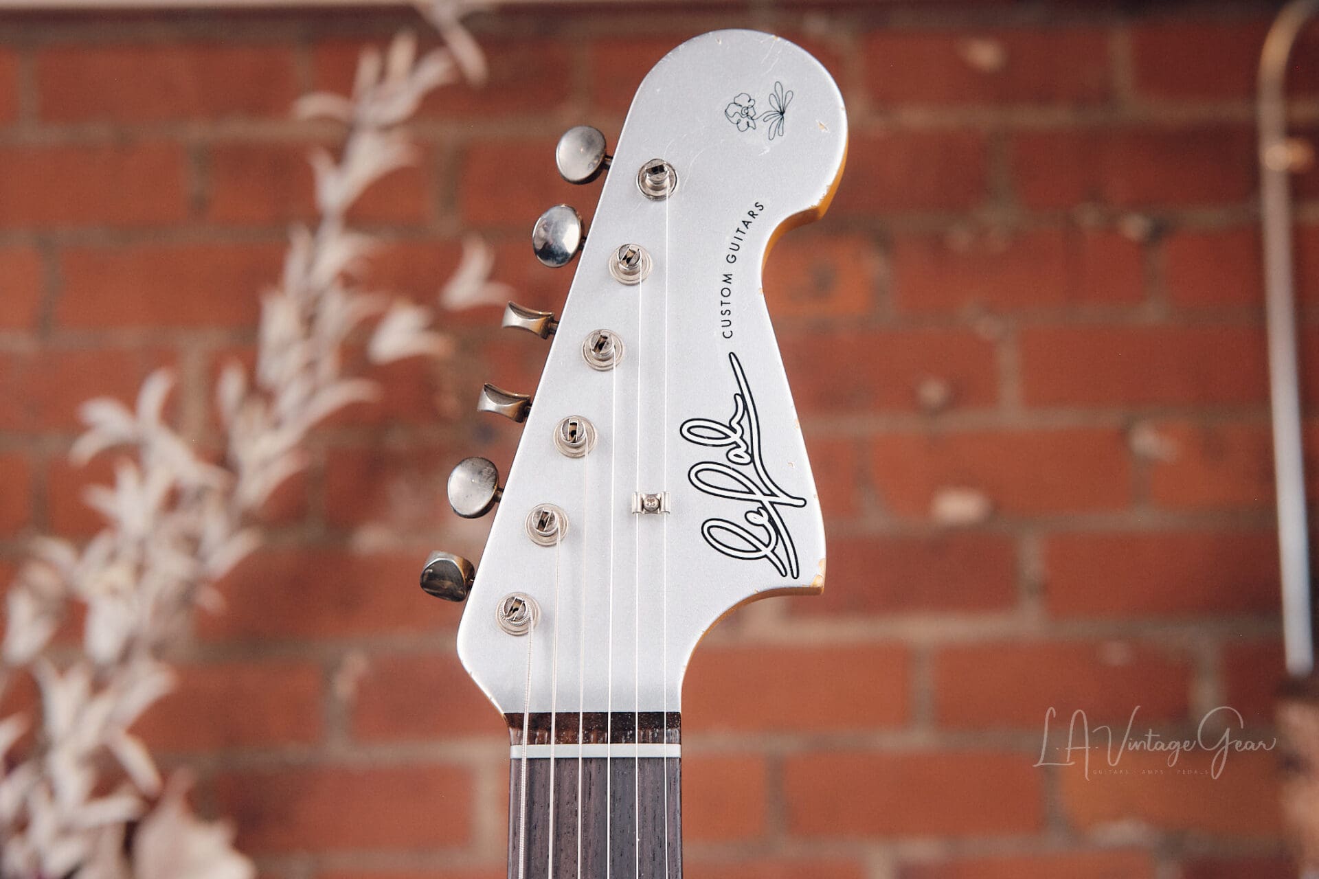 Lelah Custom Guitars 37JM - Inca Silver with Avanguard! - Image 7