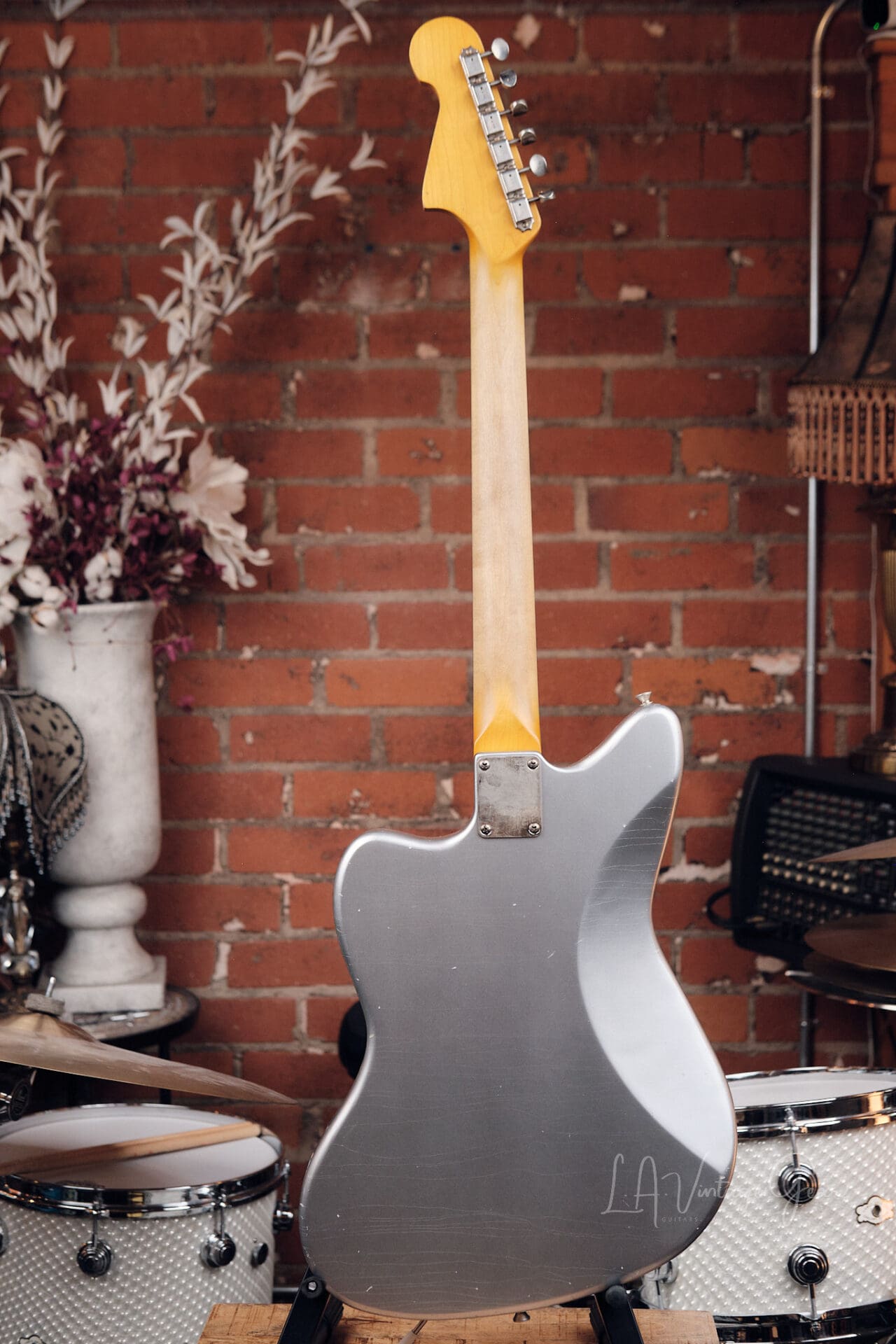Lelah Custom Guitars 37JM - Inca Silver with Avanguard! - Image 8