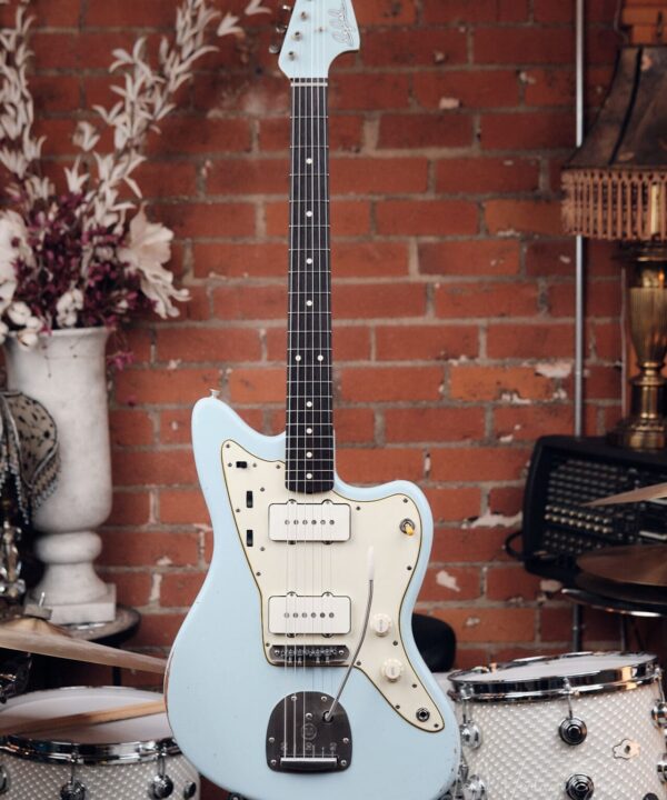 Lelah Custom Guitars 37JM - Sonic Blue with Arcane Pickups!