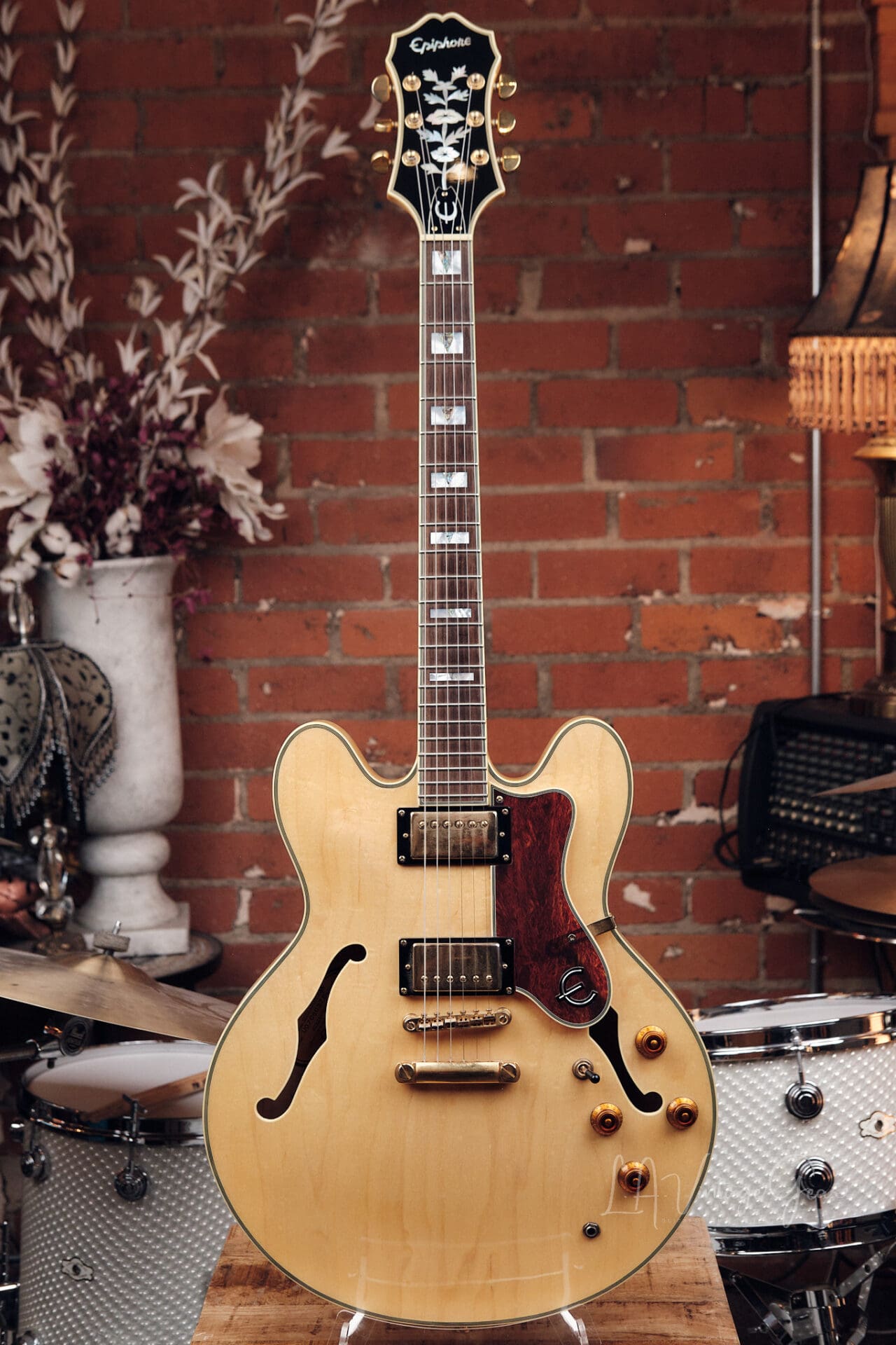 2007 Epiphone Sheraton II Semi-Hollow Guitar - Made in Korea with