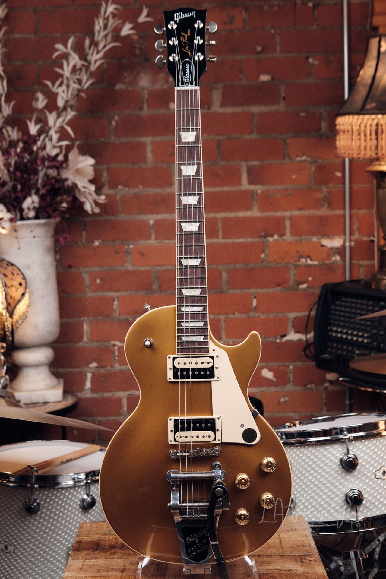 2012 Gibson Les Paul Classic - Goldtop with Bigsby! • LA Vintage Gear