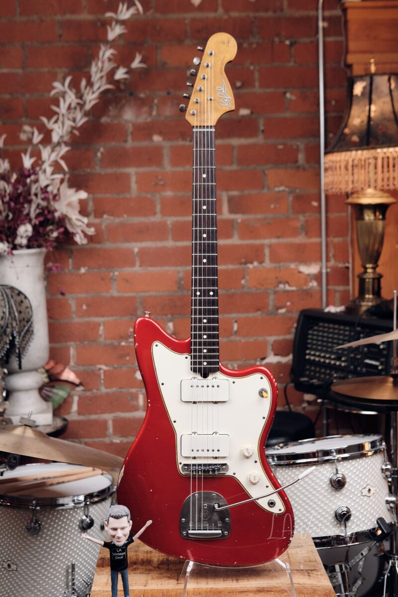 Lelah Custom Guitars 37JM - Candy Apple Red with Lambertone Pickups!
