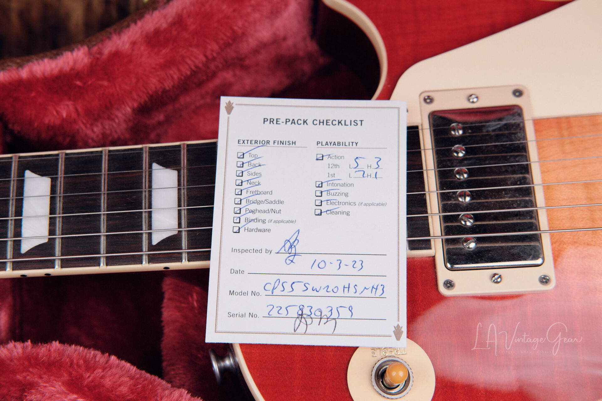 2022 Gibson Les Paul Standard - Heritage Cherry - Image 15