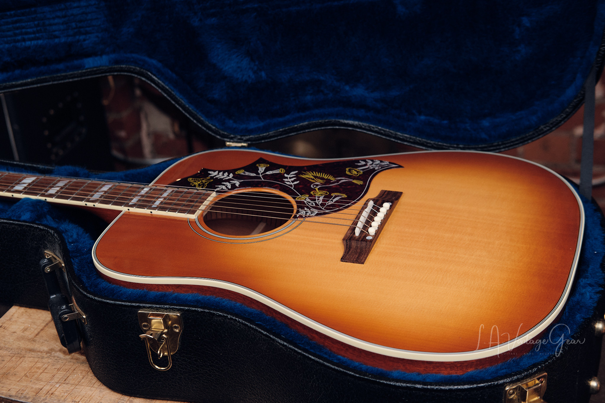 2014 Gibson Hummingbird Acoustic Guitar - Heritage Cherry Sunburst - Image 12