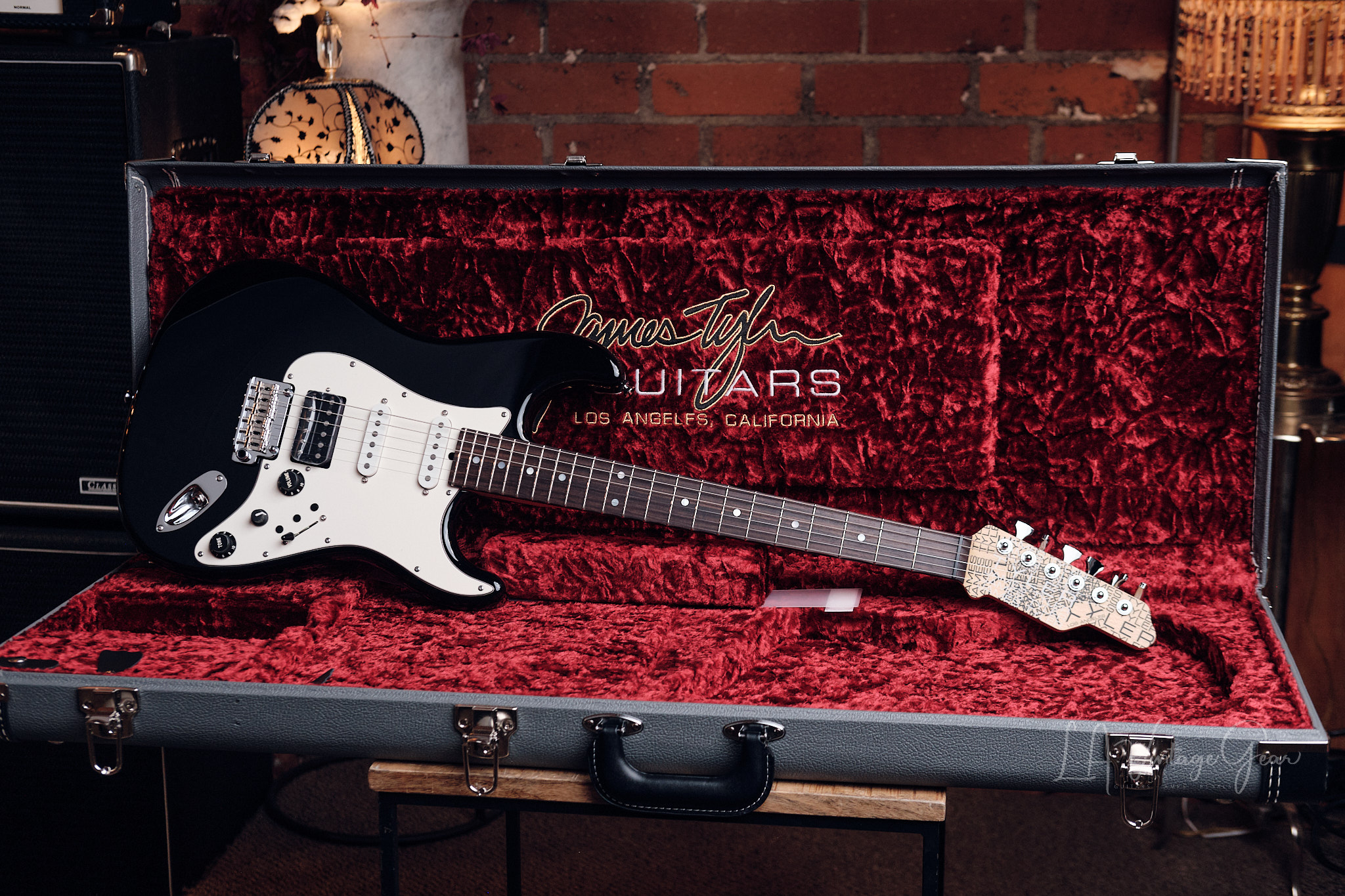 James Tyler LAX Studio Classic Electric Guitar - Black with Coma Logo! - Image 8